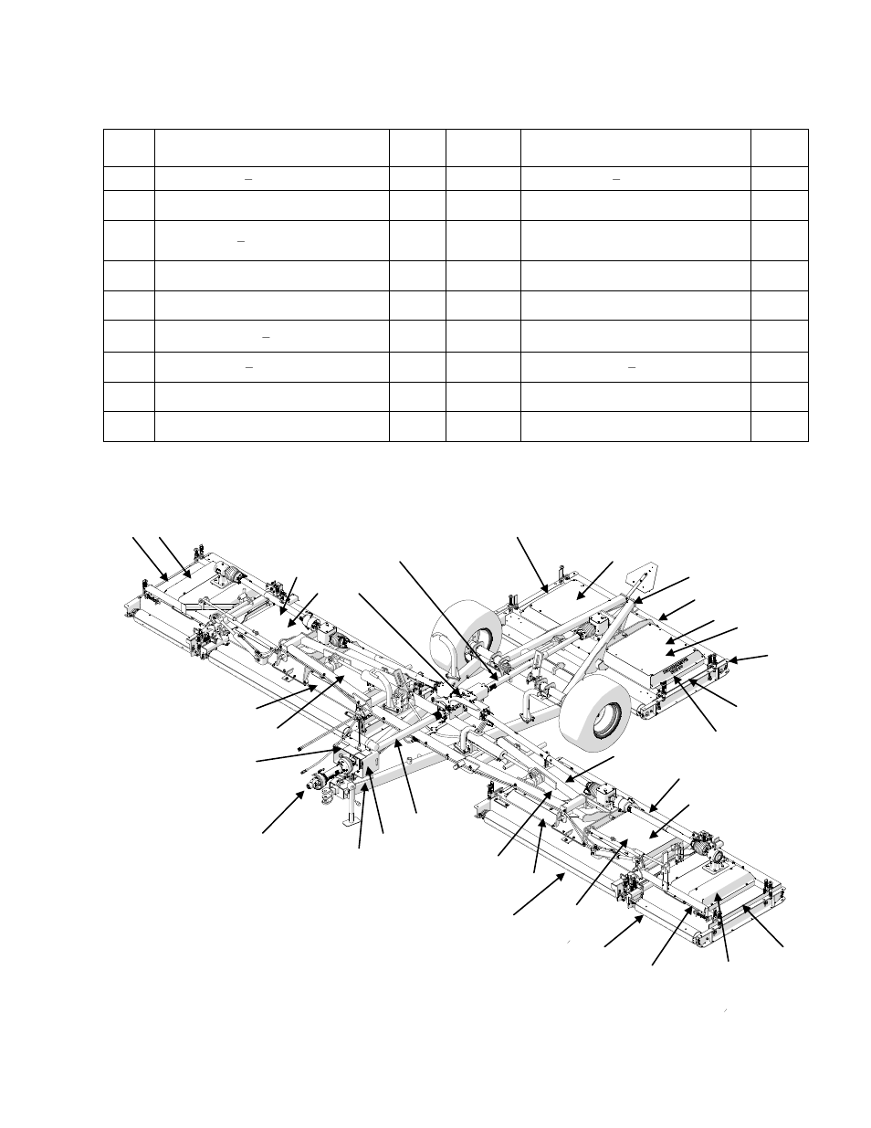 Safety & maintenance decal locations on machine, Safety decal identification | Progressive Turf Equipment TDR-30 User Manual | Page 14 / 88