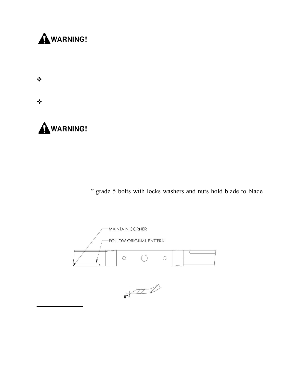 Blade servicing, Blade removal and installation, Blade sharpening | Progressive Turf Equipment TDR-30 User Manual | Page 42 / 88