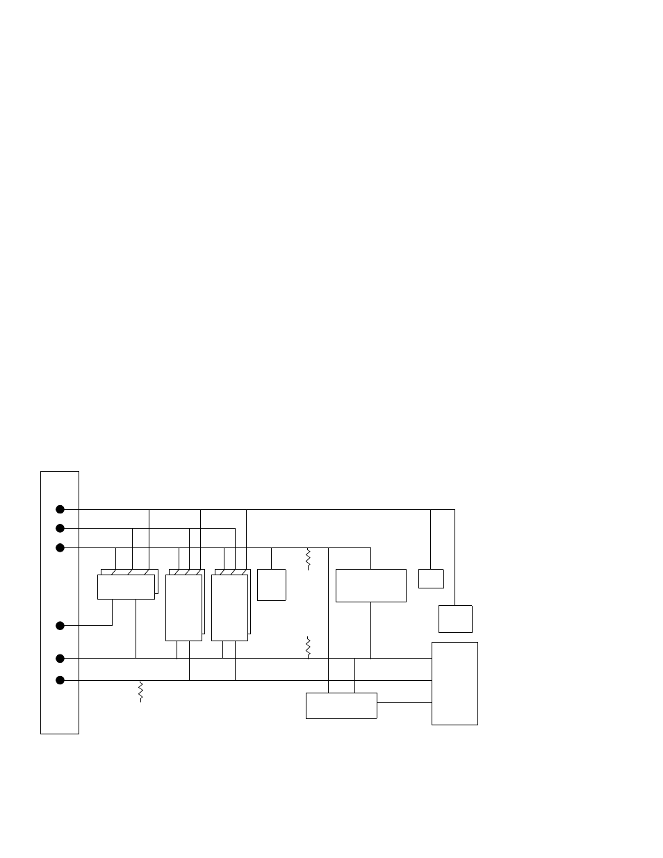 7 dc power distribution, Figure 4–8 alphapc 164sx power distribution, Dc power distribution | Alphapc 164sx power distribution, 7 dc power distribution | Compaq 164SX User Manual | Page 55 / 72