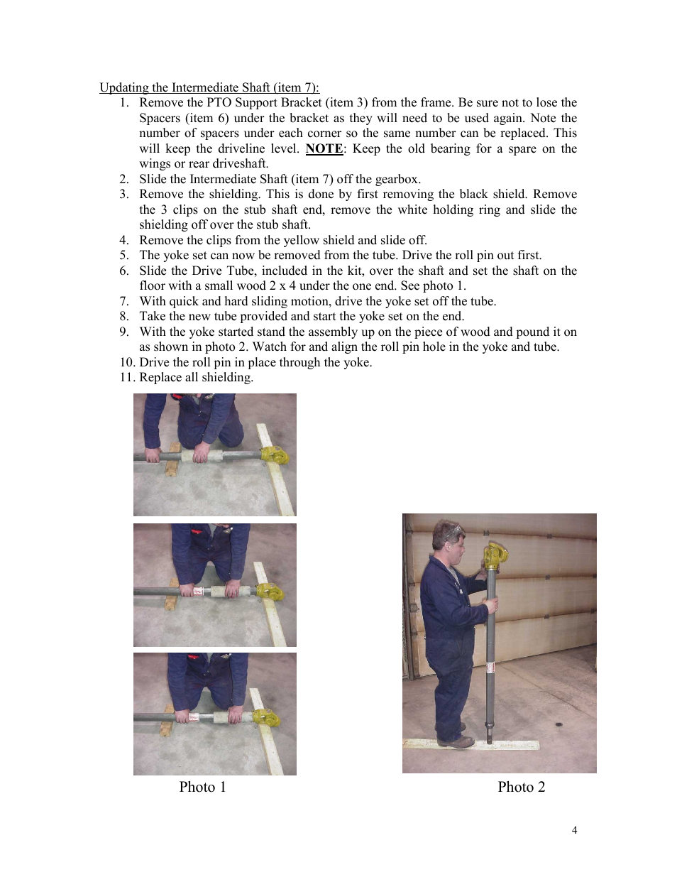 Progressive Turf Equipment PM36 User Manual | Page 4 / 5