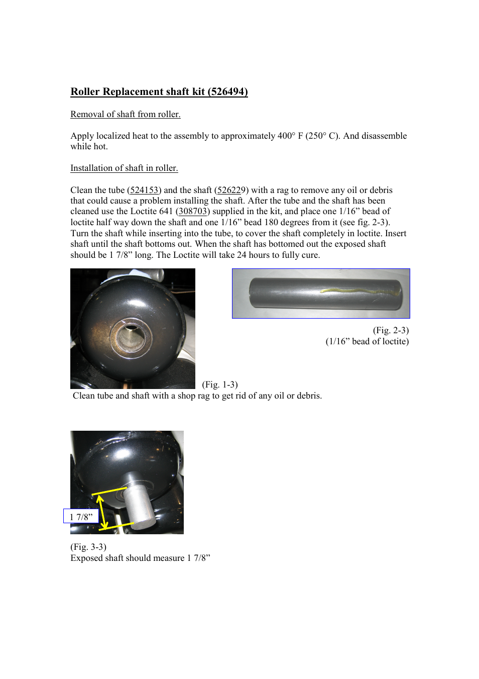 Progressive Turf Equipment 526494 User Manual | 1 page