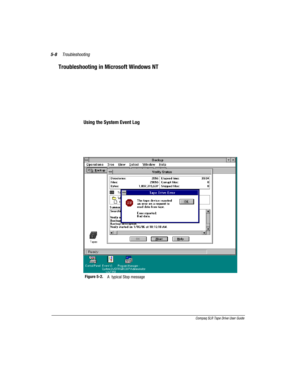 Troubleshooting in microsoft windows nt | Compaq 340622-002 User Manual | Page 49 / 79