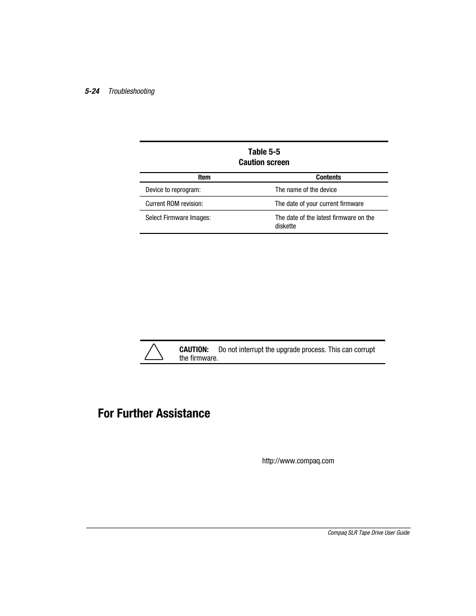 For further assistance | Compaq 340622-002 User Manual | Page 65 / 79