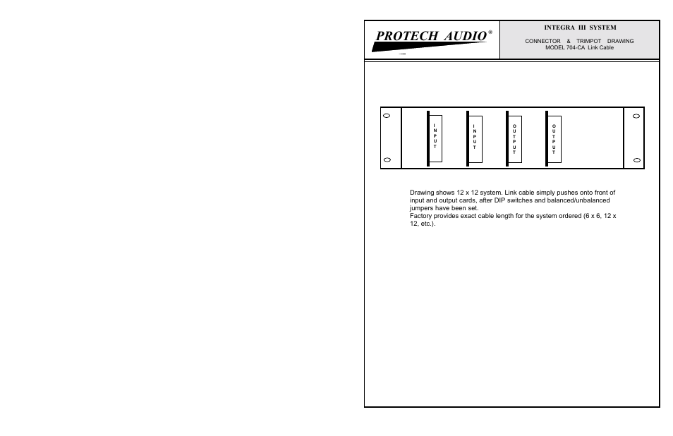 Protech audio | Protech Audio 704-IN User Manual | Page 3 / 4
