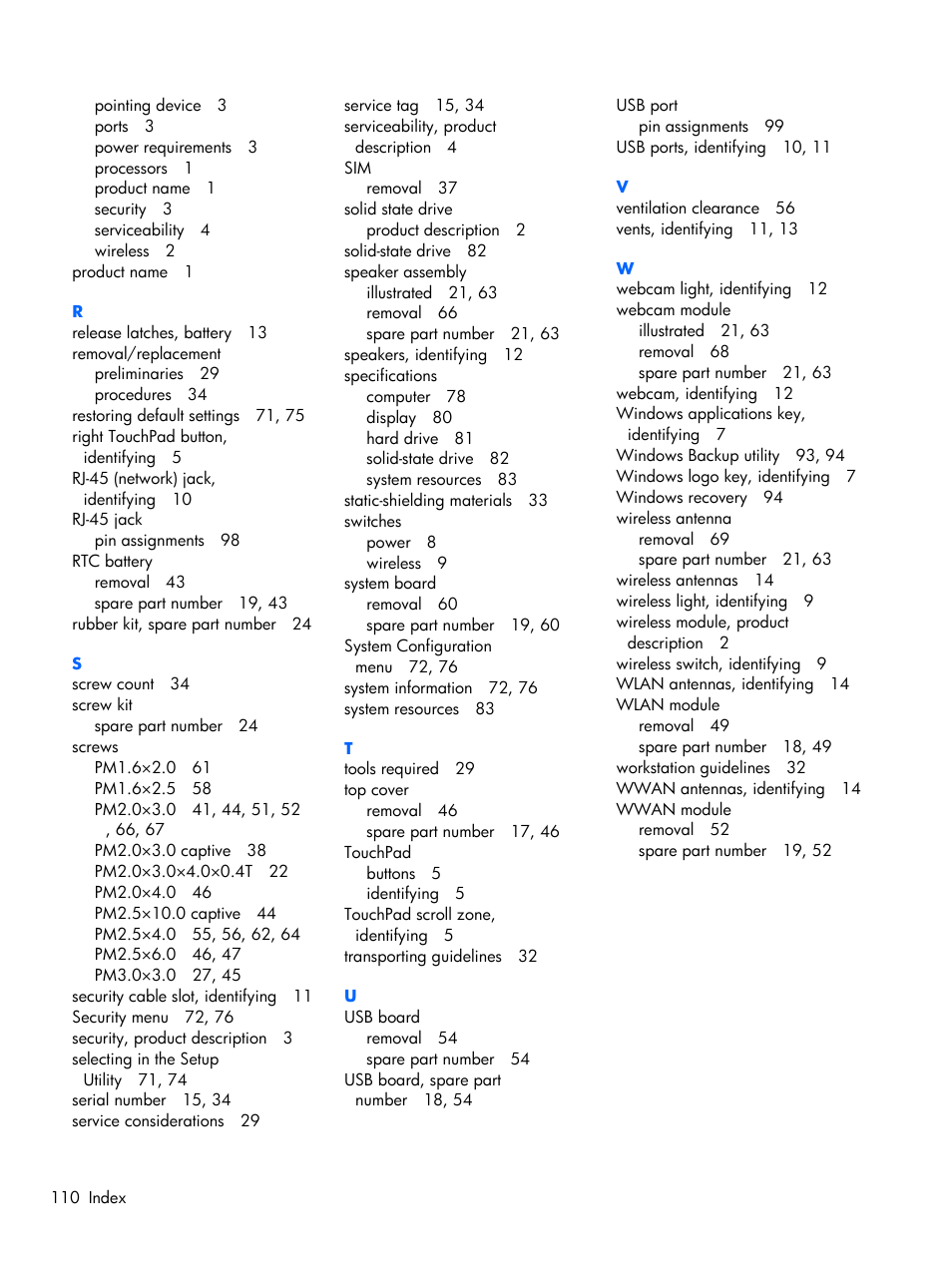 Compaq 102 User Manual | Page 118 / 119