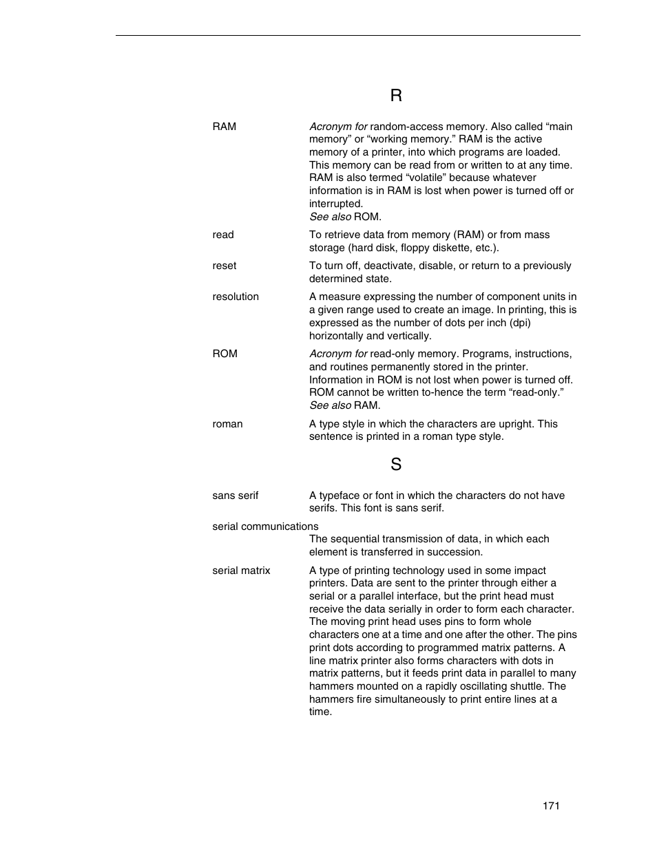 Compaq P5000 Series User Manual | Page 171 / 186