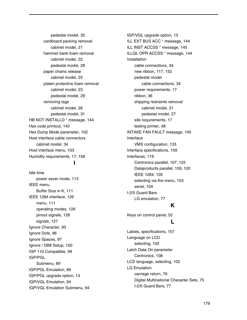 Compaq P5000 Series User Manual | Page 179 / 186