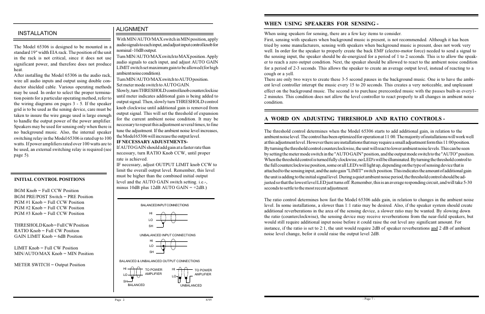 Installation, Alignment | Protech Audio 65306 User Manual | Page 2 / 4