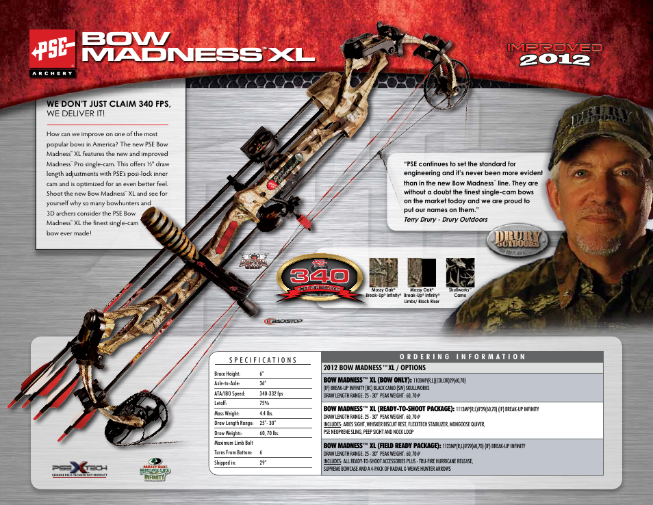 Bow madness | PSE Archery Mainline Bows 2012 User Manual | Page 3 / 13