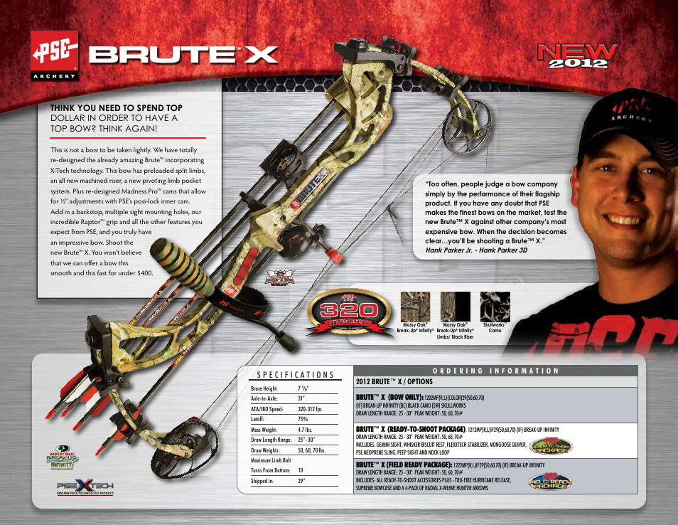 Brute | PSE Archery Mainline Bows 2012 User Manual | Page 6 / 13