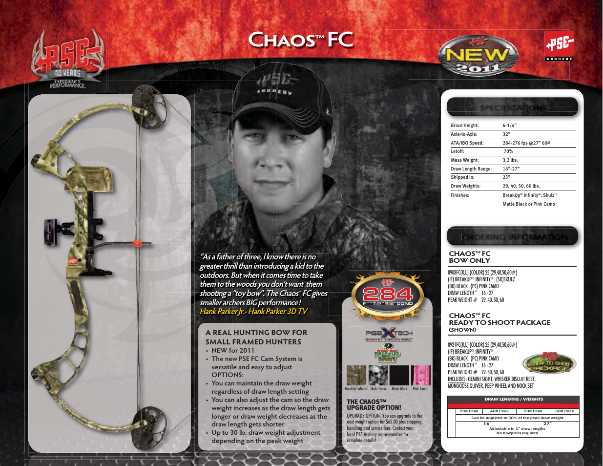 Chaos | PSE Archery Mainline Bows 2011 User Manual | Page 14 / 16