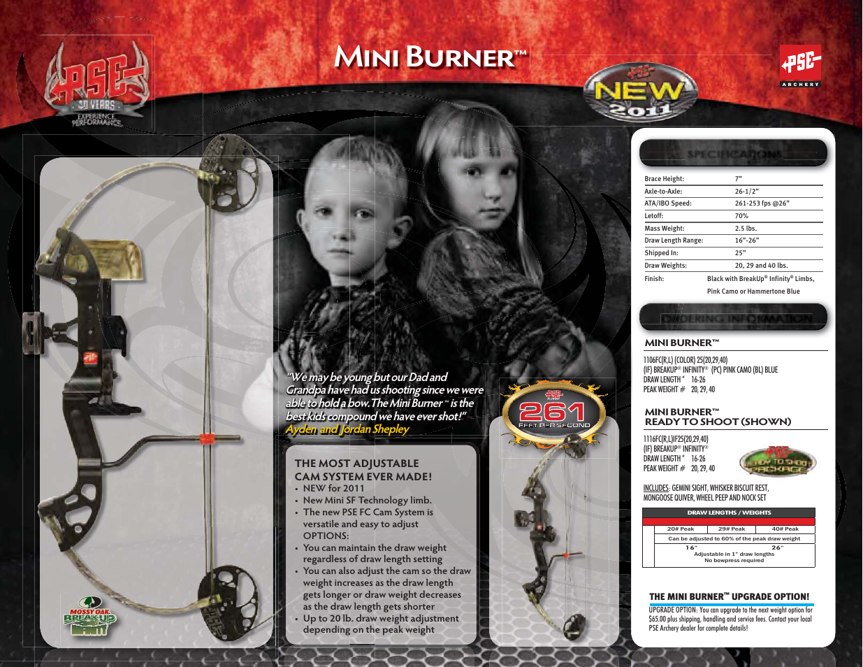 Mini burner | PSE Archery Mainline Bows 2011 User Manual | Page 15 / 16