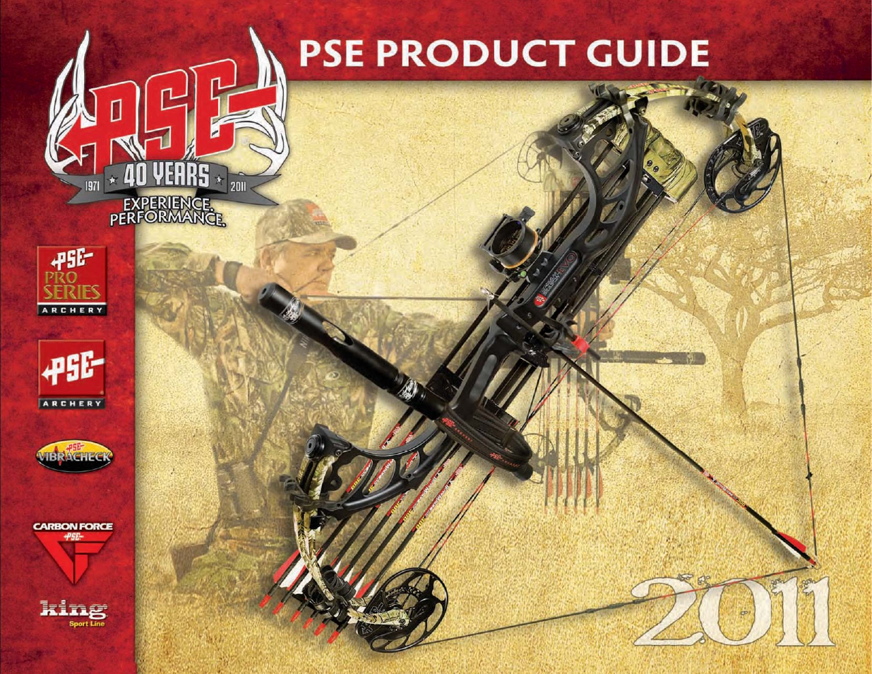 PSE Archery Pro Series Bows 2011 User Manual | 16 pages