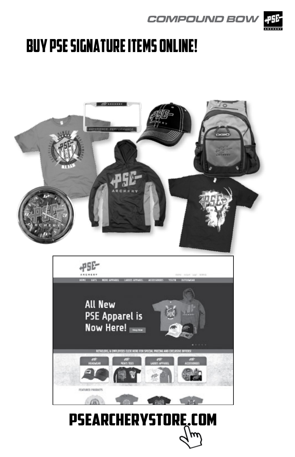 Buy pse signature items online | PSE Archery Compound Bow 2015 User Manual | Page 40 / 42