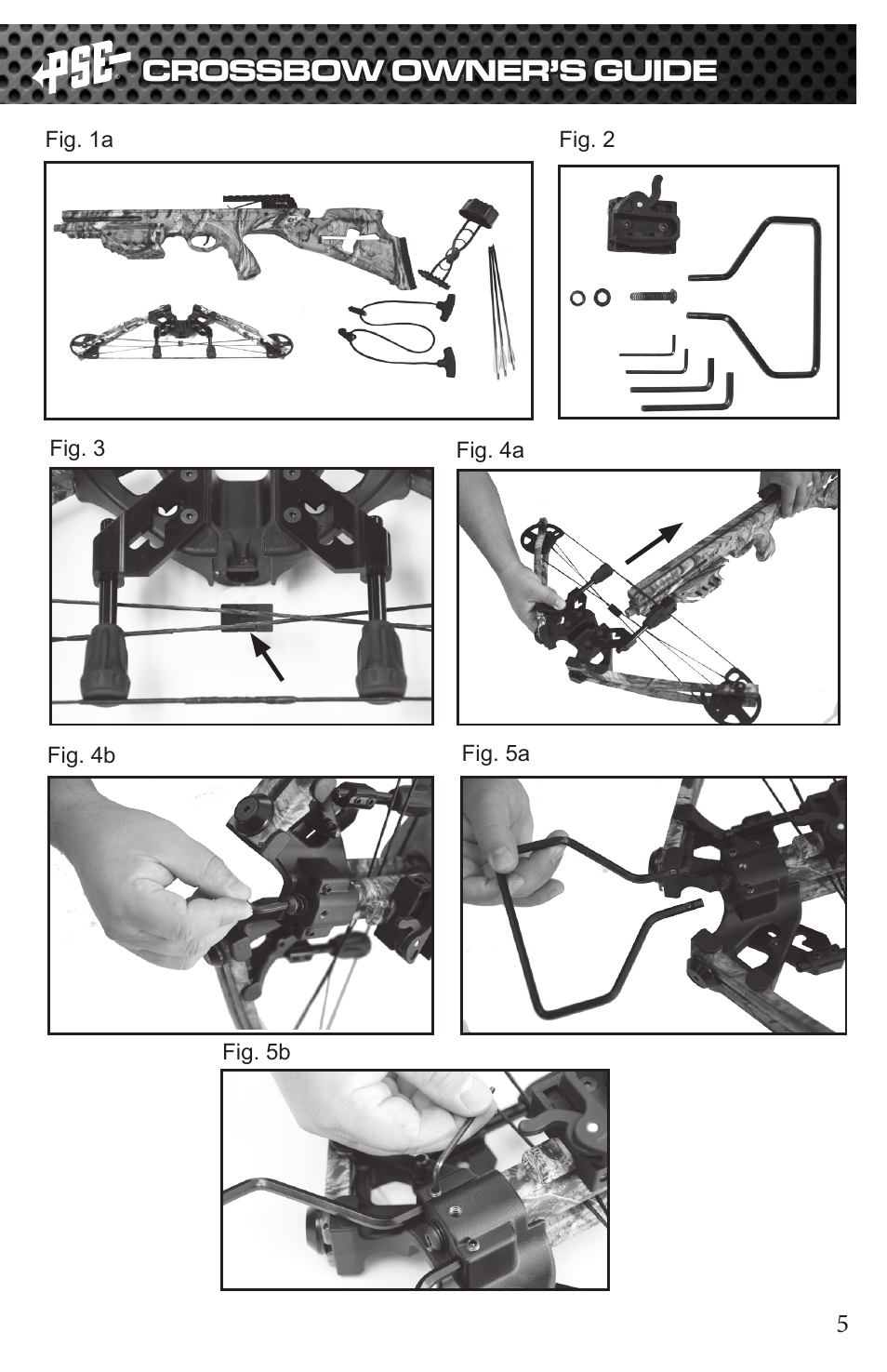 Crossbow owner’s guide | PSE Archery Fang Crossbow 2015 User Manual | Page 5 / 12