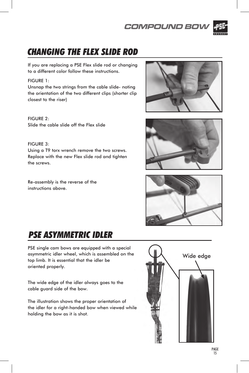 Compound bow | PSE Archery Bow 2014 User Manual | Page 15 / 44