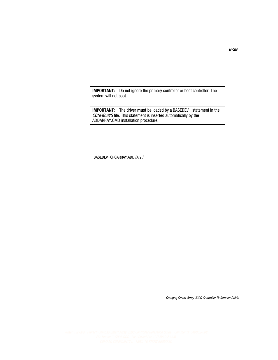 Compaq 3200 User Manual | Page 121 / 211