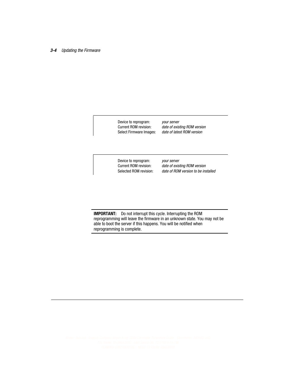 Compaq 3200 User Manual | Page 35 / 211