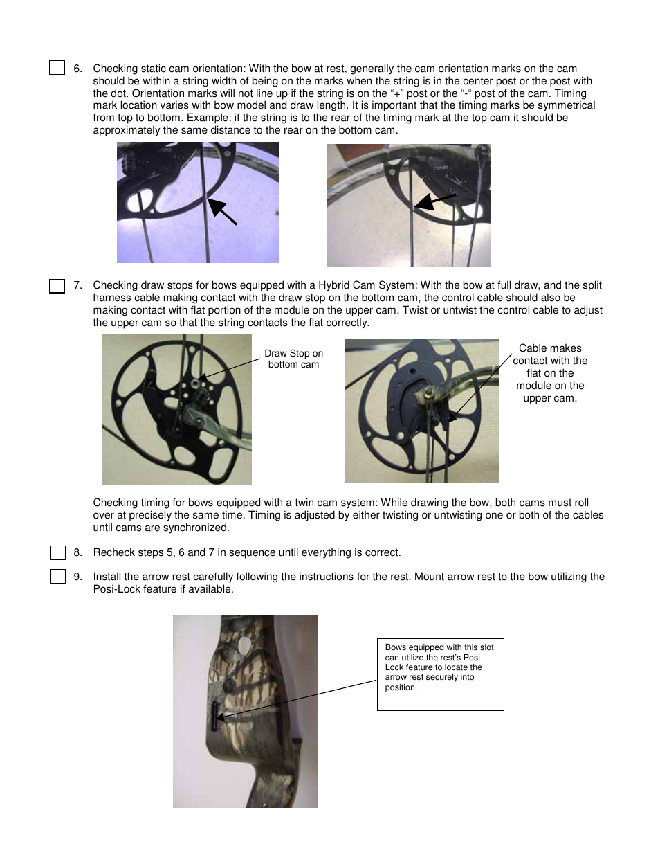 PSE Archery Compound Bow Set-up Procedures User Manual | Page 2 / 8