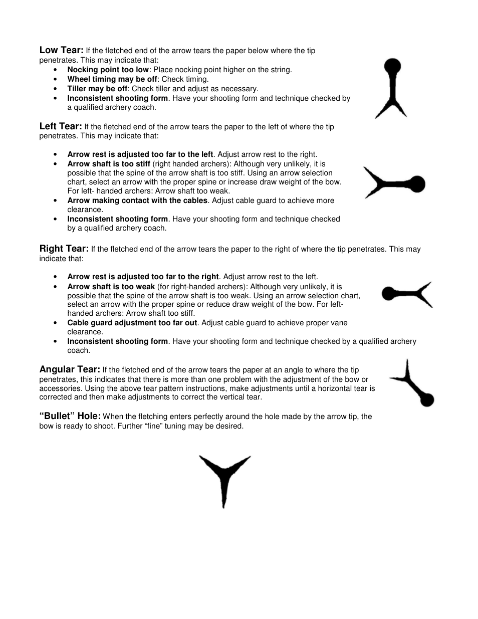 PSE Archery Compound Bow Set-up Procedures User Manual | Page 7 / 8