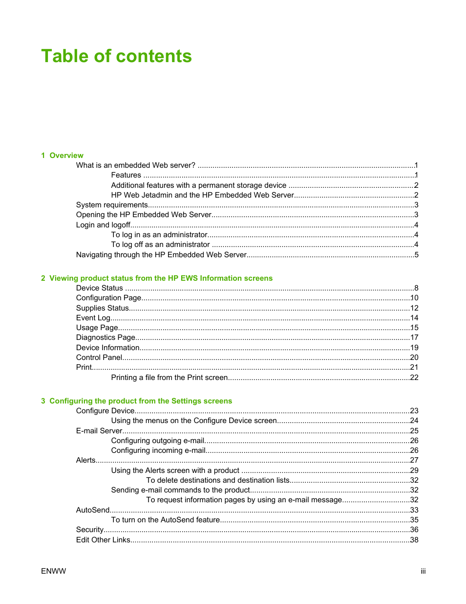 HP LaserJet 4700 User Manual | Page 5 / 68