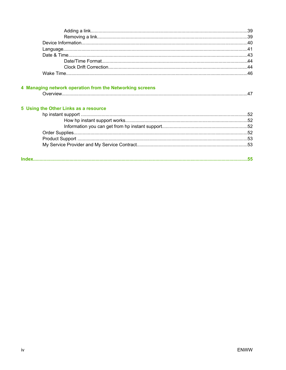 HP LaserJet 4700 User Manual | Page 6 / 68