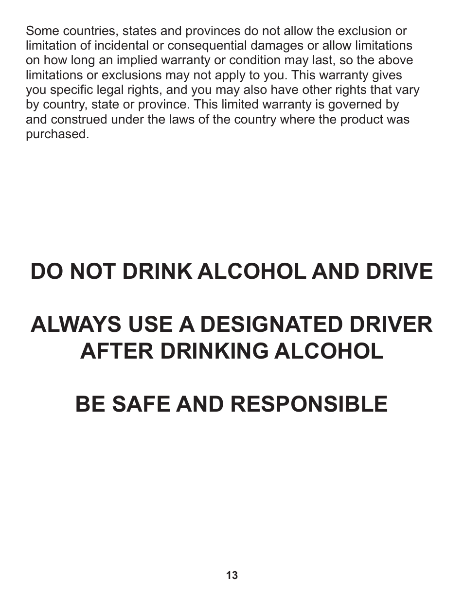 Q3 Innovations AlcoHAWK CA2010 User Manual | Page 15 / 16