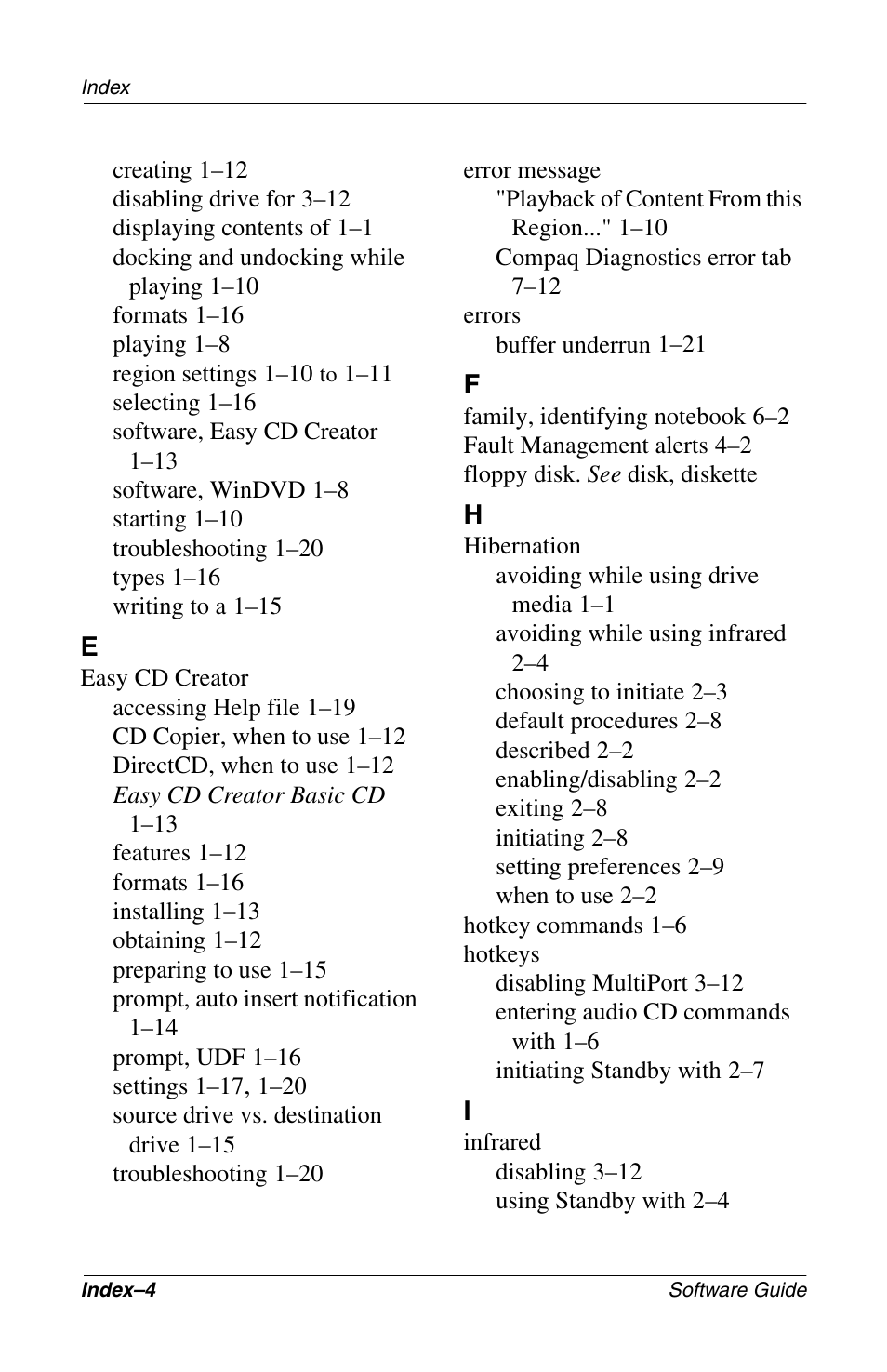 Compaq 285558-001 User Manual | Page 94 / 98