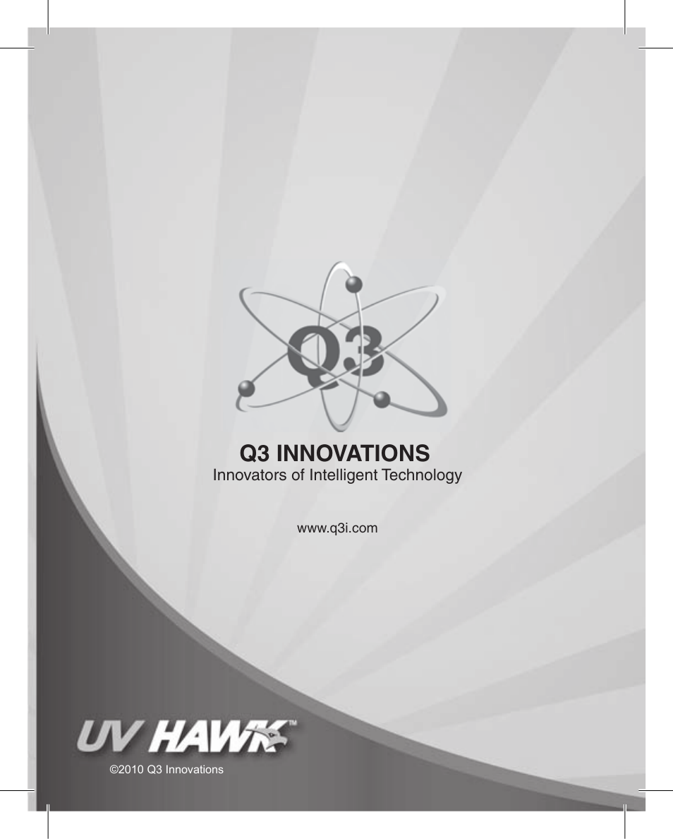 Q3 innovations | Q3 Innovations UV HAWK User Manual | Page 16 / 16