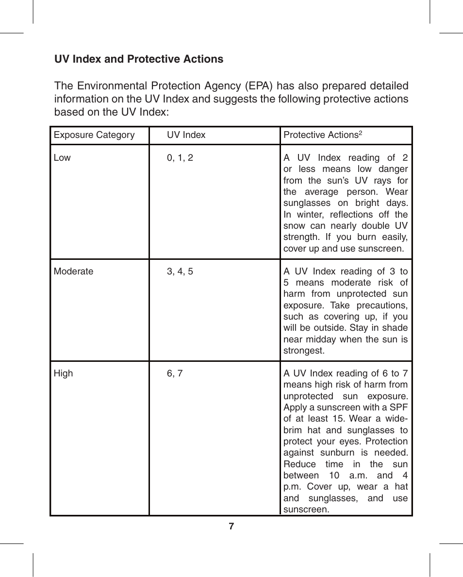 Q3 Innovations UV HAWK User Manual | Page 9 / 16