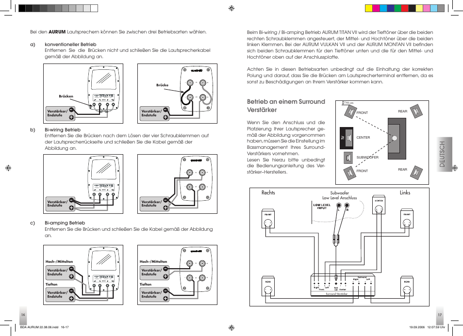 Quadral AURUM VII User Manual | Page 9 / 21