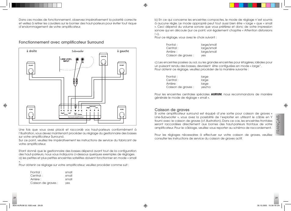 Quadral AURUM 170 User Manual | Page 15 / 23