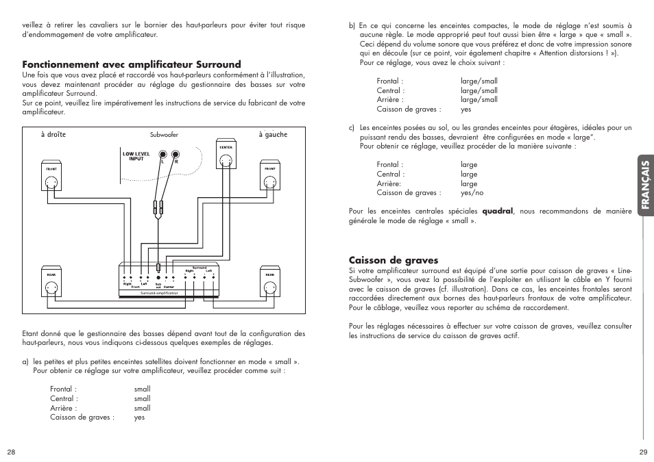Quadral ALLGEMEIN User Manual | Page 15 / 23