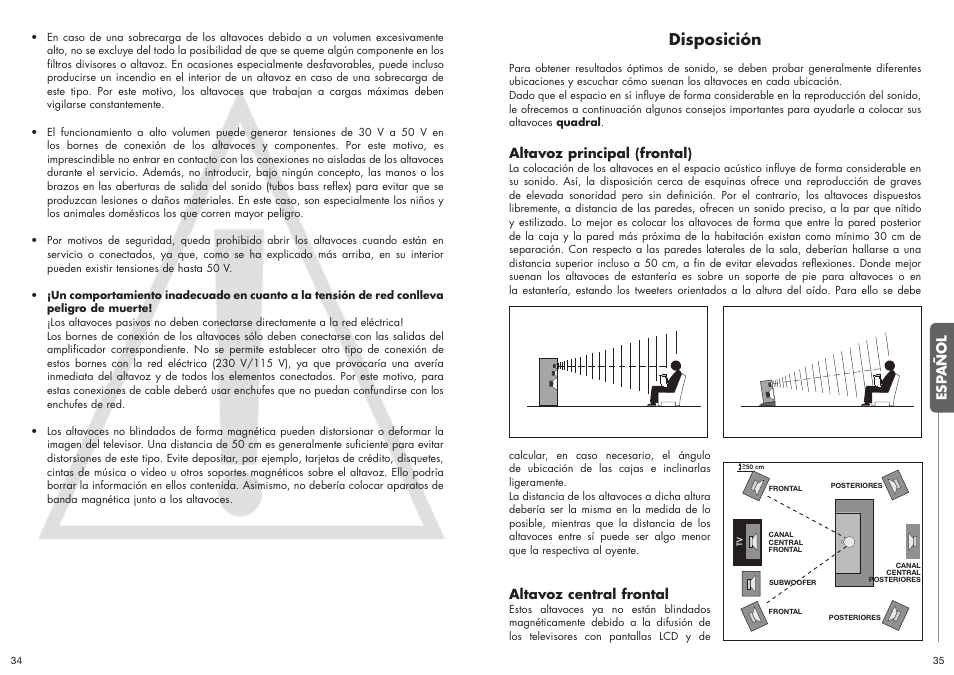 Disposición | Quadral ALLGEMEIN User Manual | Page 18 / 23