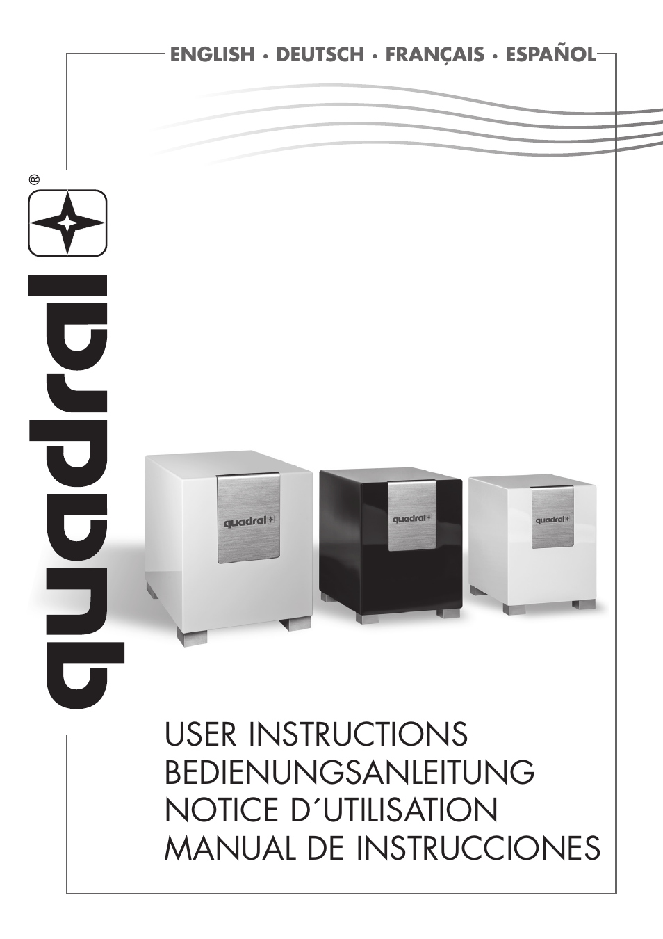 Quadral SUBWOOFER User Manual | 21 pages