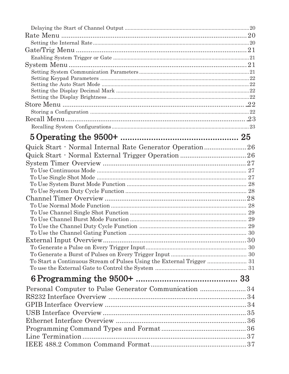 Quantum Composers 9500 Plus Series User Manual | Page 3 / 70