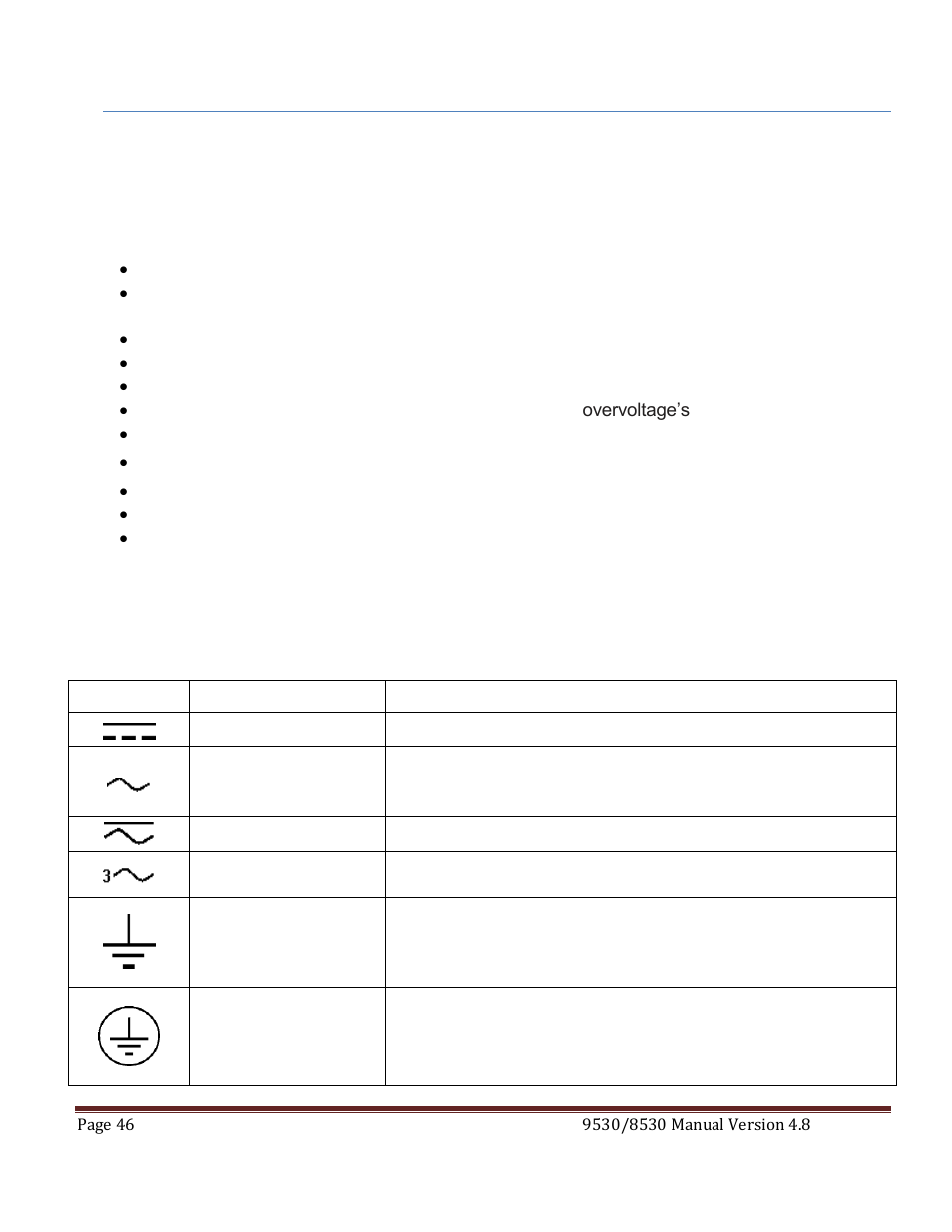 Appendix b - safety symbols, Safety marking symbols | Quantum Composers 9530 Series User Manual | Page 46 / 71