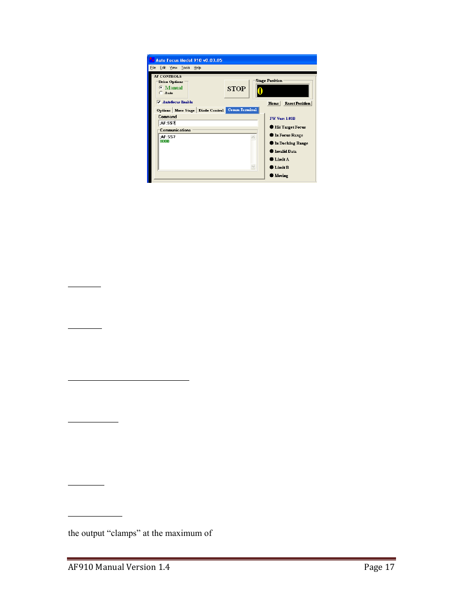 Analog and digital i/o, Nalog and, Igital | Quantum Composers AF910 User Manual | Page 17 / 39