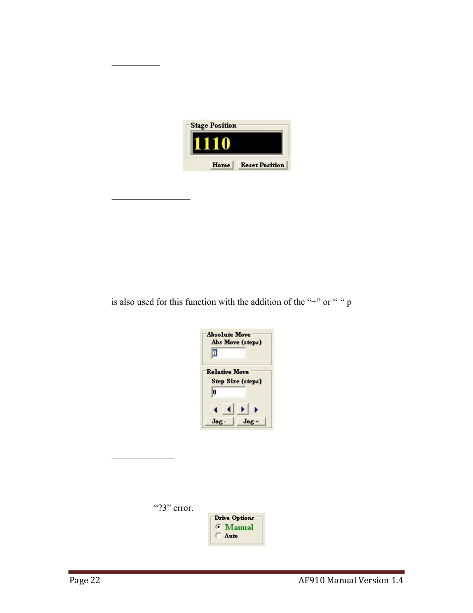 Quantum Composers AF910 User Manual | Page 22 / 39
