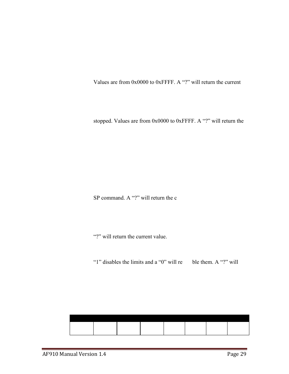 Quantum Composers AF910 User Manual | Page 29 / 39