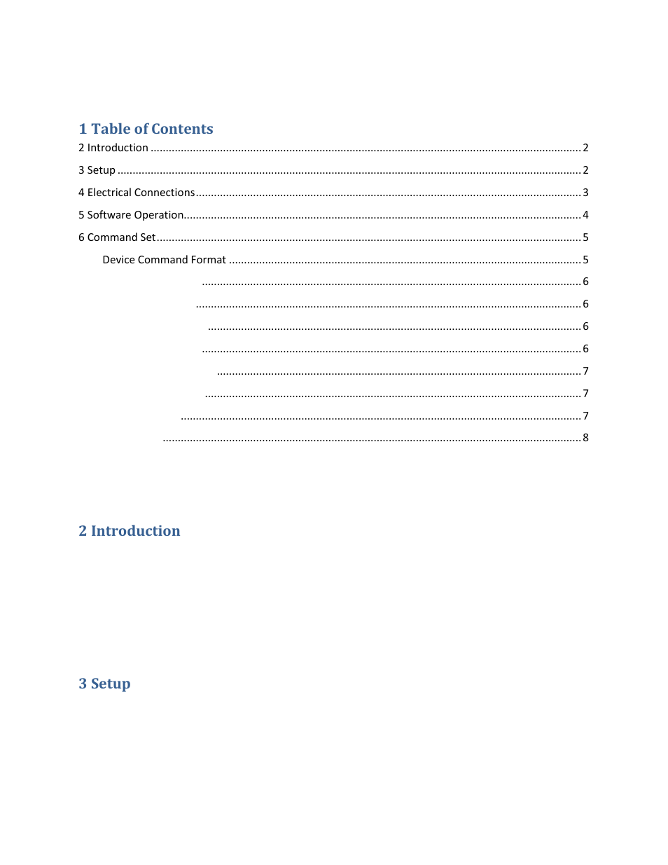 2 introduction, 3 setup | Quantum Composers Motorized Attenuator User Manual | Page 2 / 9