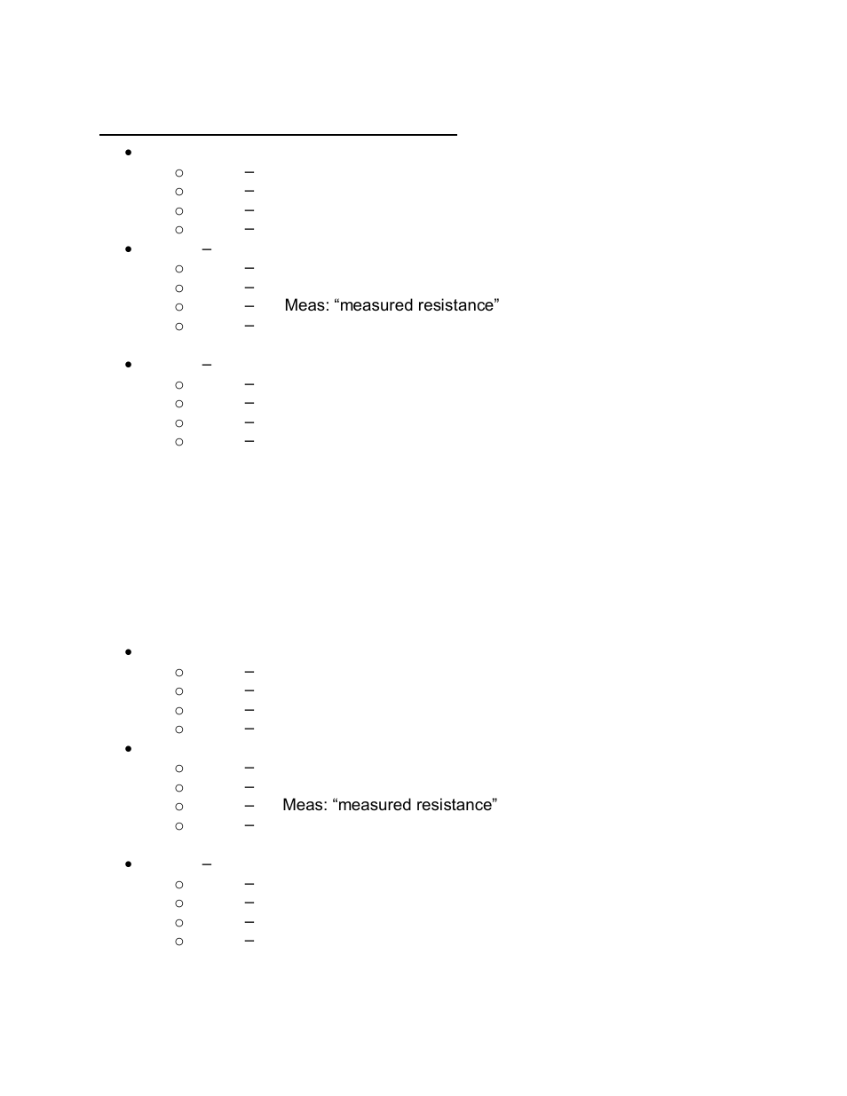 Channel test menu (func + a, b, c, or d), Channel test menu (func + a, b, c, or d) -18 | Quantum Composers 9730 Series User Manual | Page 18 / 50