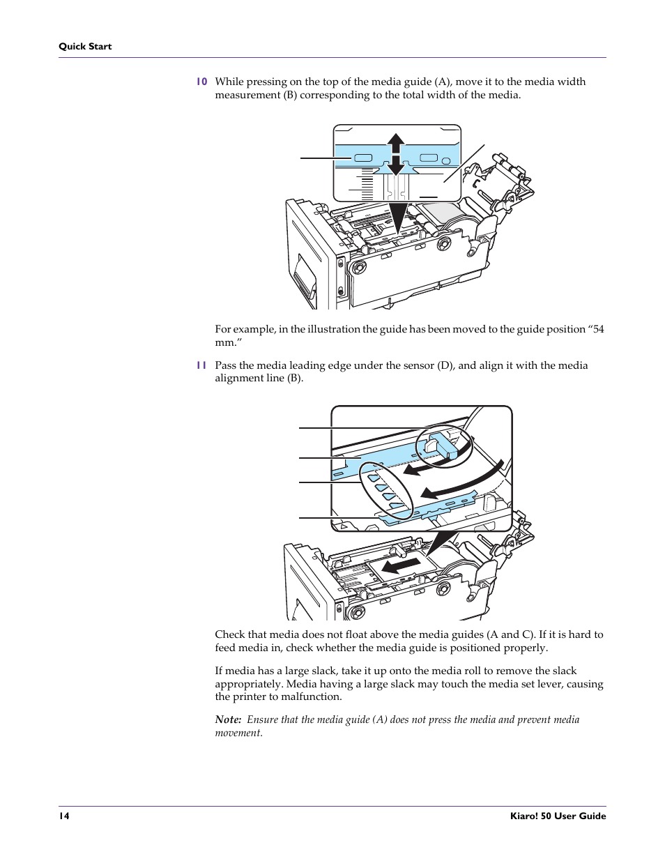 QuickLabel 50 Kiaro! User Manual | Page 30 / 136