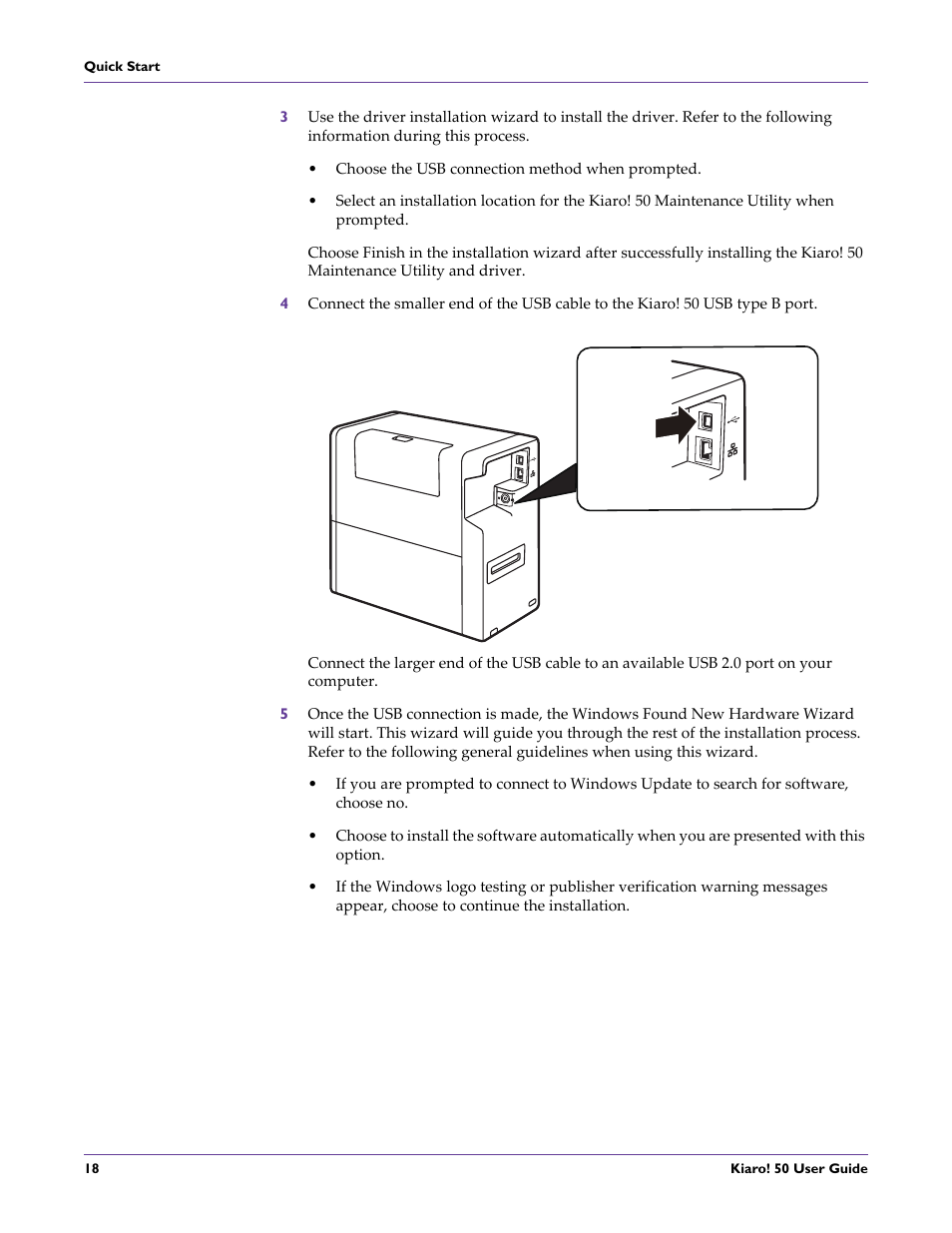 QuickLabel 50 Kiaro! User Manual | Page 34 / 136