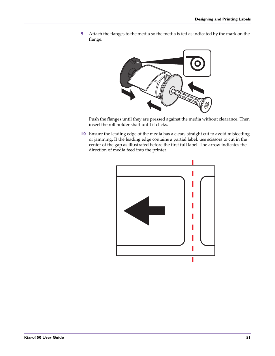 QuickLabel 50 Kiaro! User Manual | Page 67 / 136