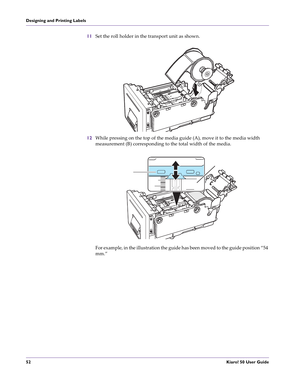 QuickLabel 50 Kiaro! User Manual | Page 68 / 136