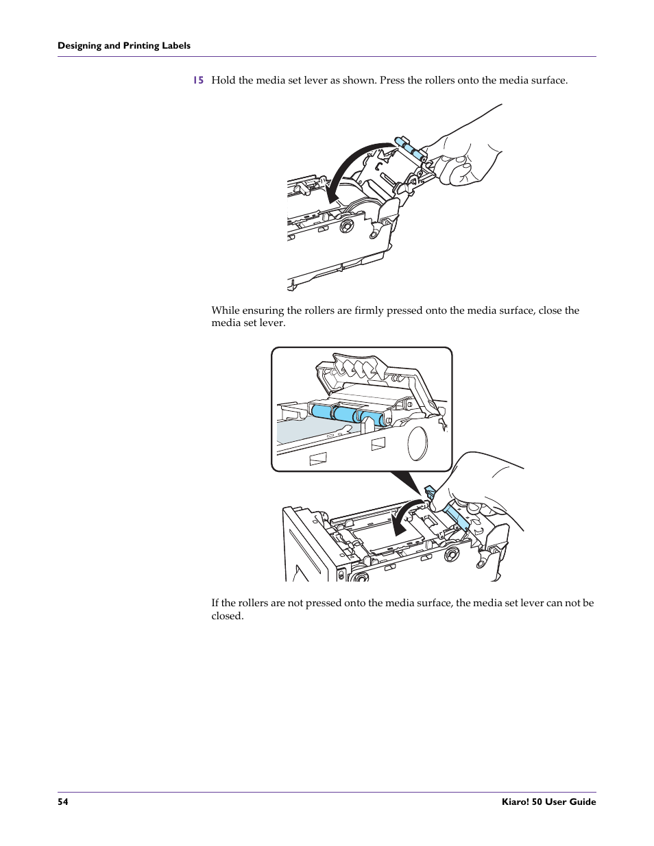 QuickLabel 50 Kiaro! User Manual | Page 70 / 136