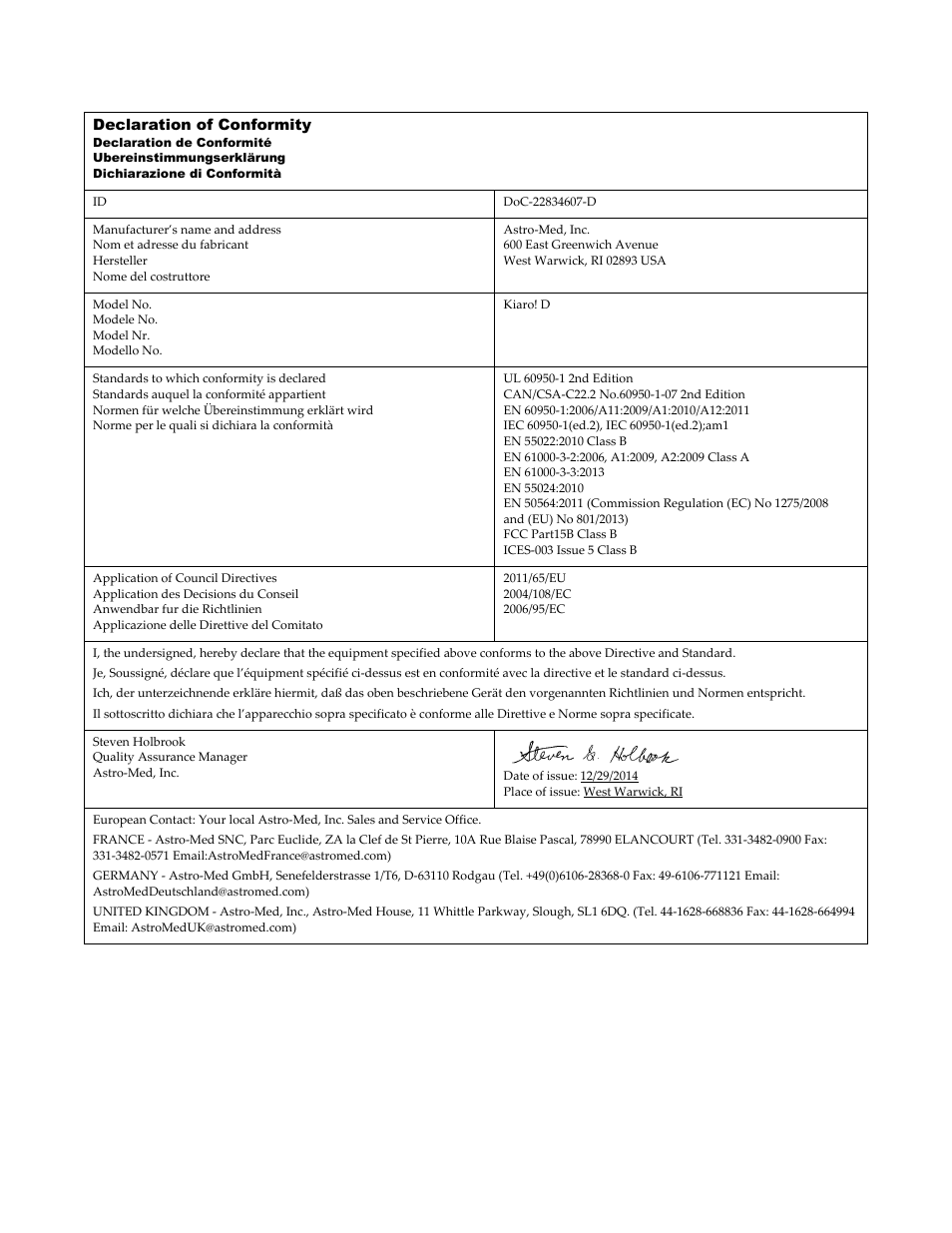 QuickLabel Kiaro! User Manual | Page 11 / 166