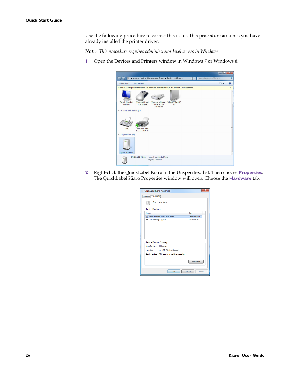 QuickLabel Kiaro! User Manual | Page 42 / 166