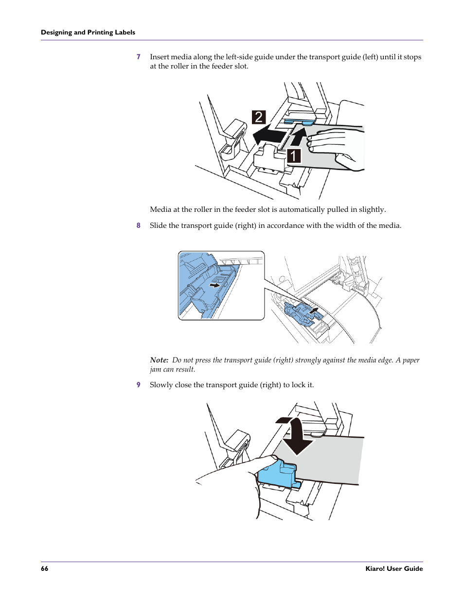 QuickLabel Kiaro! User Manual | Page 82 / 166